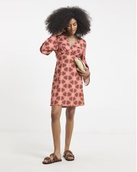 Twisted Wunder - Mini Crepe Dress - Lyst