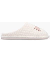 Radley - Hadley Stripe Mule Slippers - Lyst