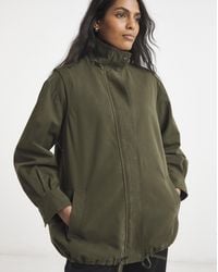 Simply Be - Funnel Neck Jacket - Lyst