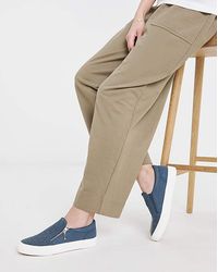 JD Williams - Zip Detail Slip On Trainer Eee Fit - Lyst