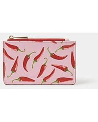 Accessorize - Chilli Print Card Holder - Lyst