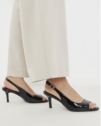 Simply Be - Peep Toe Heels Wide Fit - Lyst