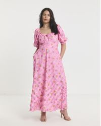 Twisted Wunder - Poppy Check Dress - Lyst