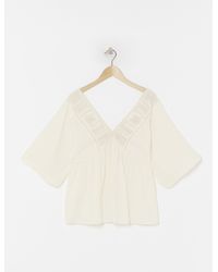 Simply Be - Embroidered Blouse - Lyst