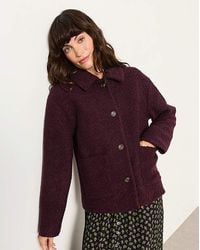 FatFace - Faye Boucle Jacket - Lyst