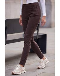 Roman - Roman Corduroy Straight Leg Trouser - Lyst