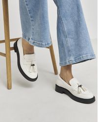 Simply Be - Tassel Chunky Loafer Wide - Lyst