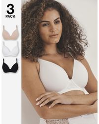 Pretty Secrets - 3 Pack T-Shirt Bras - Lyst