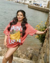 Simply Be - St Lucia Bananas Graphic Tee - Lyst
