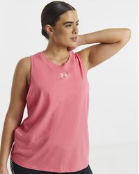 Under Armour - Rival Muscle Tank - Lyst