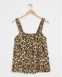 Simply Be - Crinkle Strap Cami - Lyst