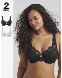 Pretty Secrets - 2 Pack Lottie Lace Bras - Lyst