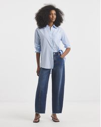Simply Be - Dart Detail Tapered Jeans - Lyst