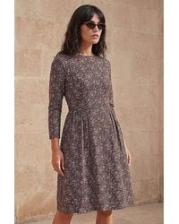 Roman - Roman Side Detail Short Dress - Lyst