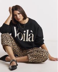 Simply Be - Voila Graphic Sweatshirt - Lyst