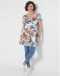 Joe Browns - Sunny Scenic Jersey Tunic Top - Lyst