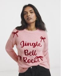 Simply Be - Jingle Bell Rock Christmas Jumper - Lyst