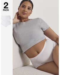 Sloggi - 2Pk Romance Maxi Knickers - Lyst