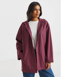 Simply Be - Short Rubberised Mac - Lyst