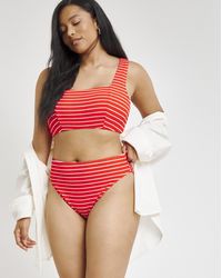 Simply Be - Mix And Match Crinkle Bikini Set - Lyst