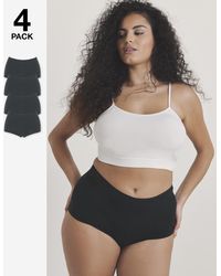Pretty Secrets - 4 Pack Boy Short Knickers - Lyst