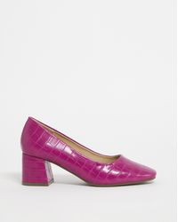 JD Williams - Block Heel Court Shoe E Fit - Lyst