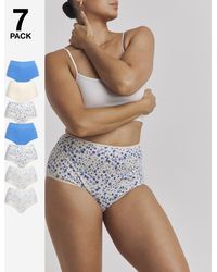 Pretty Secrets - 7 Pack Full Fit Brief - Lyst