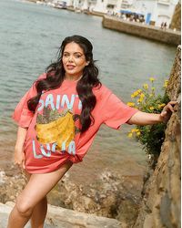 Simply Be - St Lucia Bananas Graphic Tee - Lyst