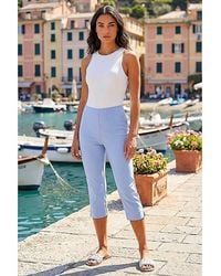 Roman - Roman Cropped Stretch Trouser - Lyst