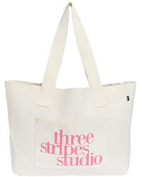 adidas - 3 Stripe Studio Tote Bag - Lyst