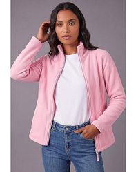Roman - Roman Reversible Fleece Zip Jacket - Lyst