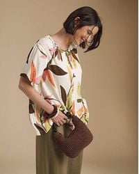 Julipa - Printed Crinkle Blouse - Lyst