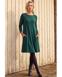 Roman - Roman A-Line Pocket Stretch Swing Dress - Lyst