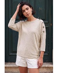 Roman - Roman Button Detail Top - Lyst