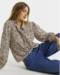 Simply Be - Spun Viscose Shirt - Lyst