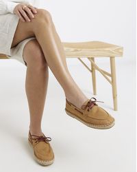 Simply Be - Espadrille Boat Shoe Extra Wide Fit - Lyst