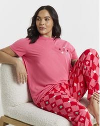 Pretty Secrets - Value Bright Bow Pyjama Set - Lyst
