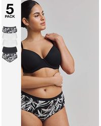 Pretty Secrets - 5 Pack Micro Midi Briefs - Lyst