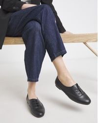 Simply Be - Lace Up Ballerina Shoe Wide - Lyst
