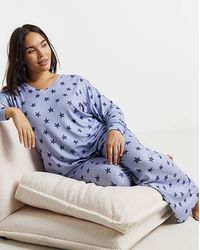Pretty Secrets - Star Soft Knit Lounge Set - Lyst