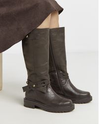 Simply Be - Casual Knee High Boots Wide C - Lyst