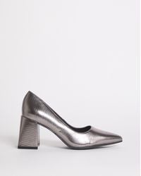 JD Williams - Croc Heeled Shoe E Fit - Lyst