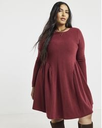 Simply Be - Jersey Mini Dress - Lyst