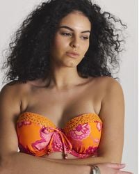Figleaves - Underwired Bandeau Bikini Top - Lyst