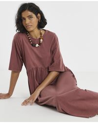 Simply Be - Acid Wash Midi Dress - Lyst