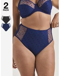 Pretty Secrets - 2 Pack Hannah Full Fit Knickers - Lyst