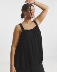 Simply Be - Crinkle Cami - Lyst