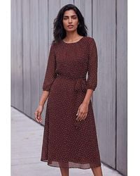 Roman - Roman Spot Fit And Flare Dress - Lyst