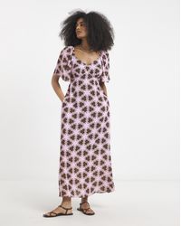 Twisted Wunder - Maxi Chiffon Dress - Lyst