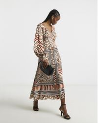 Joanna Hope - Animal Printed Tea Dress - Lyst
